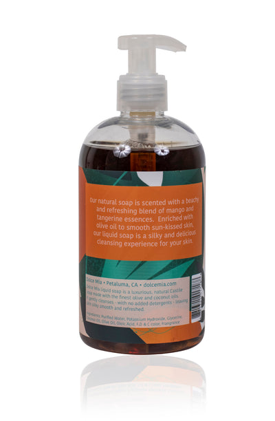 Castile Liquid Soap - Mango Tangerine - 12 oz