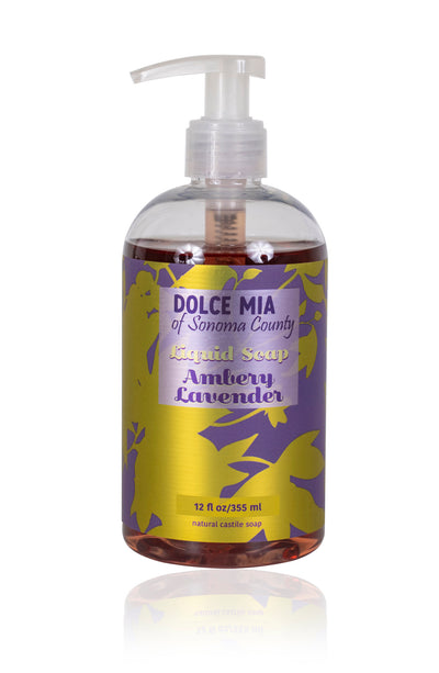 Castile Liquid Soap - Ambery Lavender