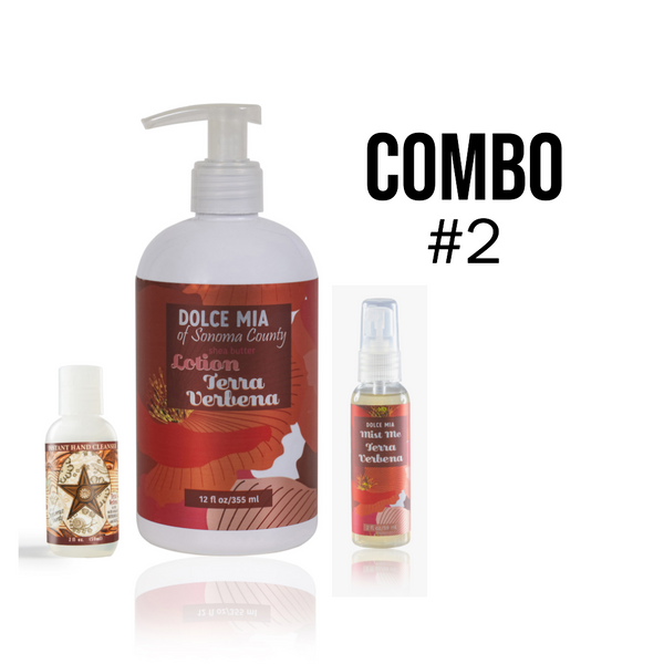 Combo #2 - Lotion & Mist Me & Hand Cleanser