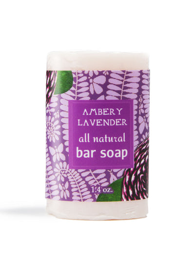 Dolce Mia Paradise Ambery Lavender Natural Soap Bar Travel Size