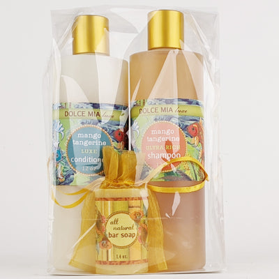 Dolce Mia Shampoo & Conditioner Gift Set | Mango Tangerine