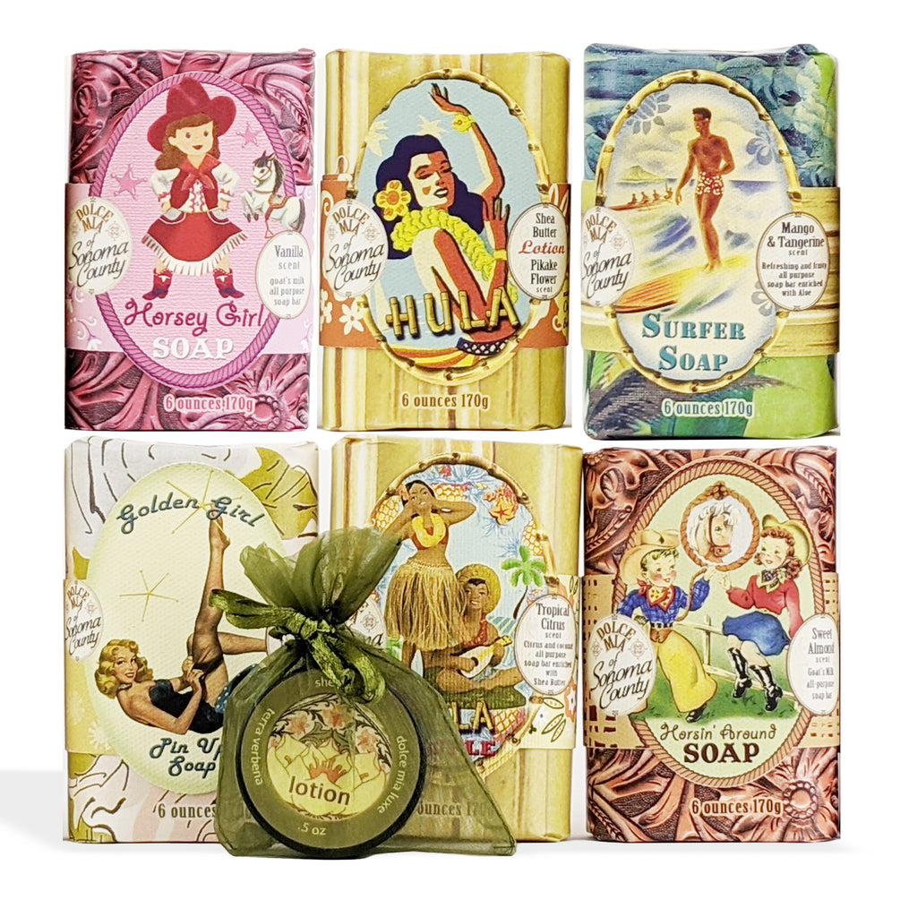 Dolce Mia Soap Bar Gift Set | Assorted Scents & Themes