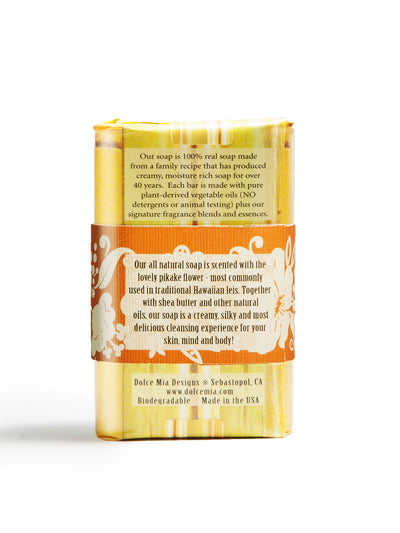 Back view Hula Girl Soap Bar