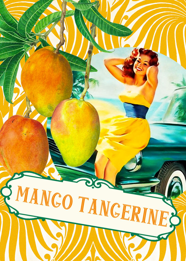 Dolce Mia Hand Sanitizer Mango Tangerine 32 oz Family Size